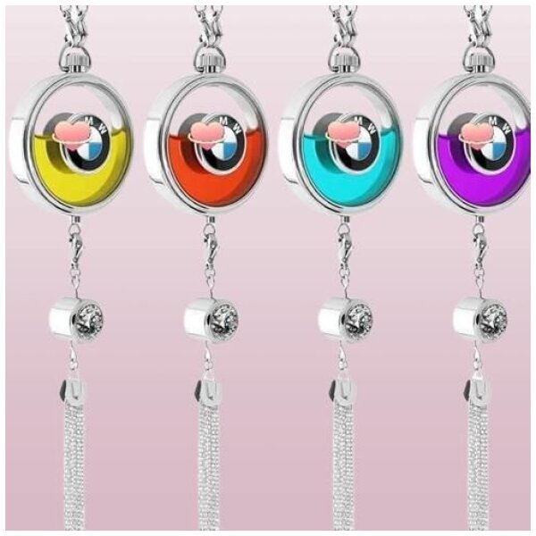 Car Logo Perfume Pendant Air Freshener Hanging Diffuser - Image 3