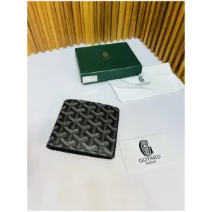 Goyard Black Wallet With Box For Men (SW921)