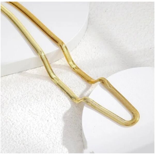 Men's Golden Snake Chain