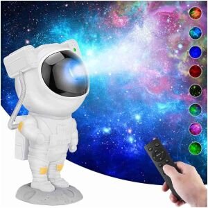 Astronaut Galaxy Projector 360 Magnetic Head Rotation Remote Control