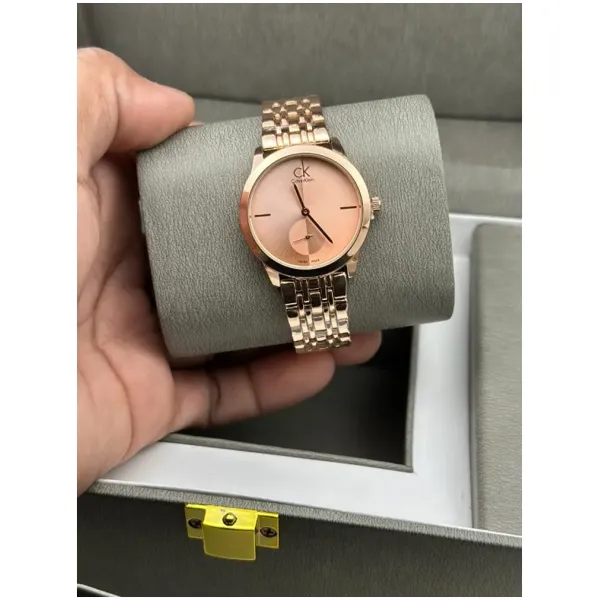 Calvin Klein Watch Rose Gold For Women (SW337)