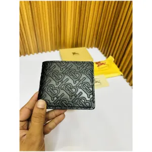 Burberry Wallet Full Black With Box For Men (SW926)