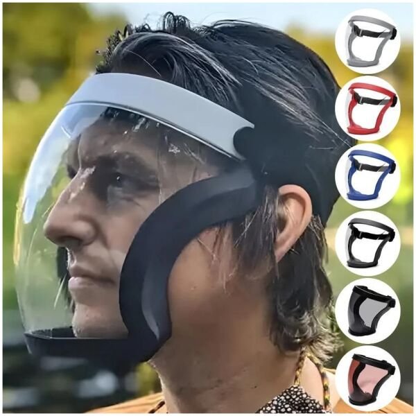 Full Face Anti Fog Transparent Face Mask