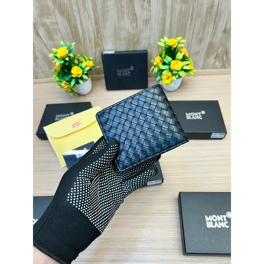 Mont Blanc Wallet With Box For Men (SW932) - Image 3