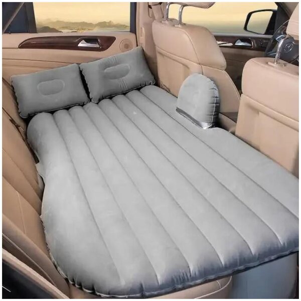 Car Travel Bed Mattress With 2 Air Pillows