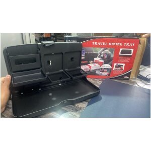 Car Travel Foldable Dining Food Tray (Pack Of 2)