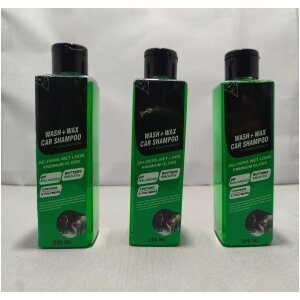 Wash And Wax Car Shampoo 200ml (Pack Of 3)