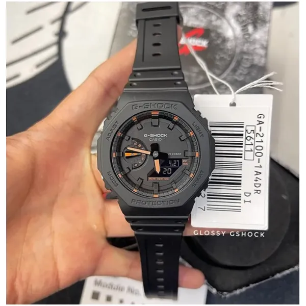 G shock Watch Black Orange For Men (SW505) - Image 2