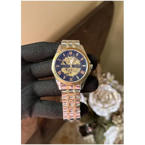 Fossil Watch Automatic Dual Tone Metal For Men (SW467)