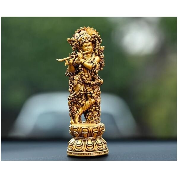 Shree Krishna Idol Car Dashboard - Image 3
