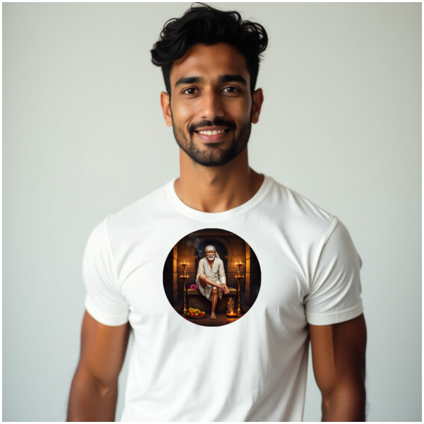 The Saint Of Shirdi T-shirt For Men