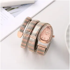 Bvlgari Watch Serpenti Snake Copper-Pink For Women (SW2036)