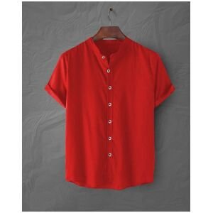 Try This Cotton Solid Half Sleeves Polo Neck Mens Shirt