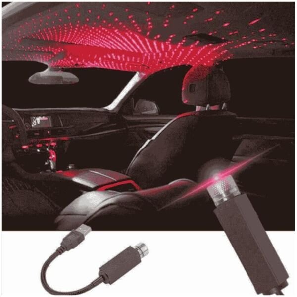 Ambient Star Light, 12V 360 Degree Rotation Use For Decoration Disco Laser Light Car - Image 2