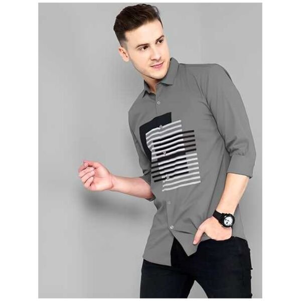 Cotton Printed Full Sleeves Regular Fit Casual Shirt