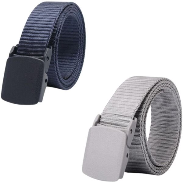 Fidato Unisex Canvas Belt Pack Of 2