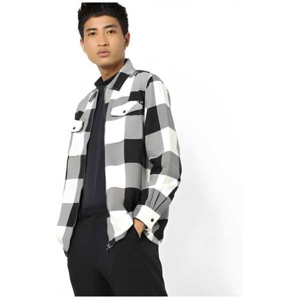Mens Cotton Check Print Casual Shirt (Combo of 3) - Image 3