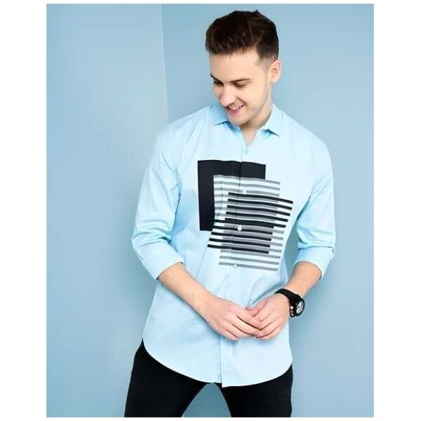 Cotton Printed Full Sleeves Regular Fit Casual Shirt