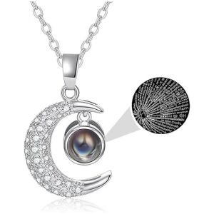 Moon Projection Necklace