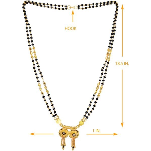 Beautiful Gold Plated Mangalsutra - Image 3