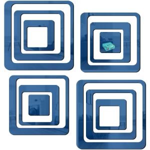 3D Acrylic Mirror Wall Sticker Decoration