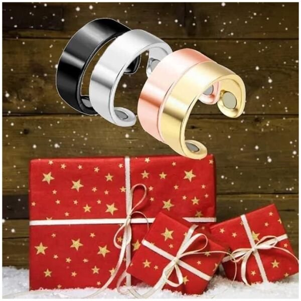 1 Pcs Lymphatic Drainage Therapeutic Magnetic Ring for Men