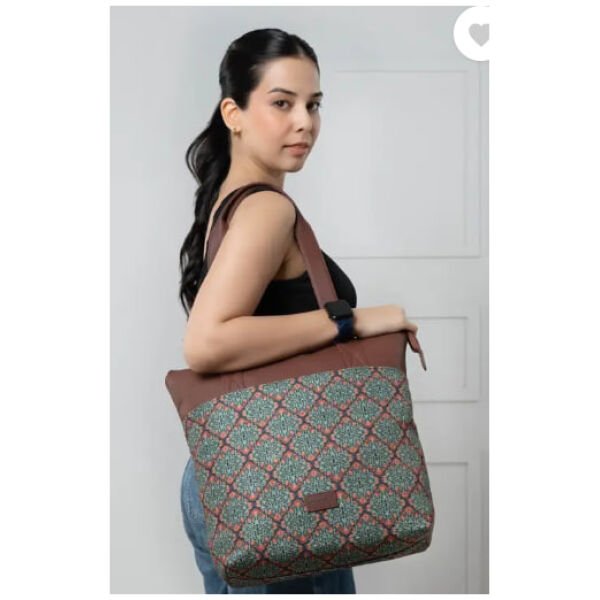 Women Blue Tote Handbag