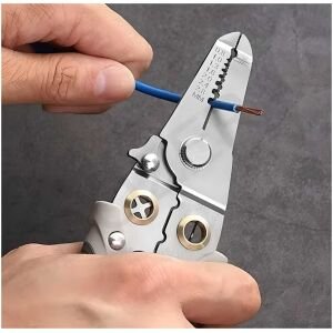 6 in 1 Cable Looping, Splitting, Cutting Pliers Wire Strippers