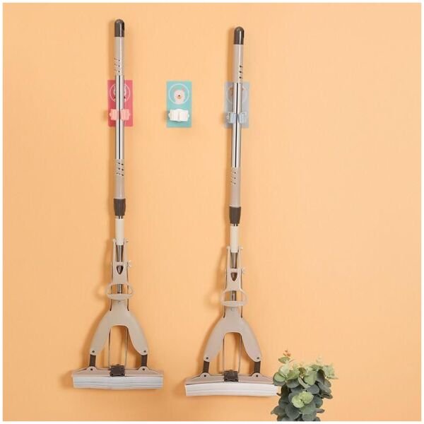 Mop Broom Holder Wall Mounted Cartoon Mop Broom Holders (Pack of 3)