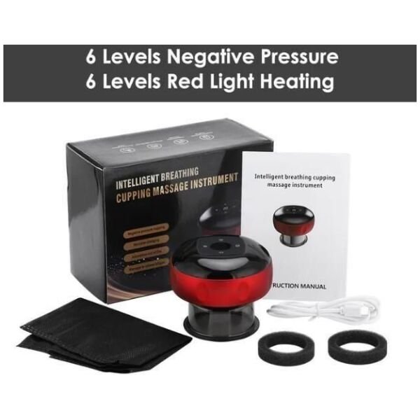 Electric Cupping Therapy Machine with 12 Level Temperature and Suction Cupping Therapy Machine - Image 2