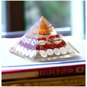 Crystal Wealth Gomati Chakra Shree Yantra Pyramid