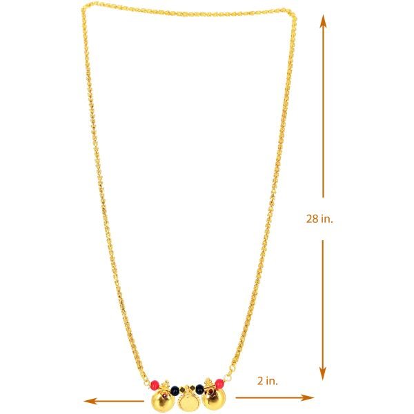 Fantastic Gold Plated Mangalsutra - Image 2