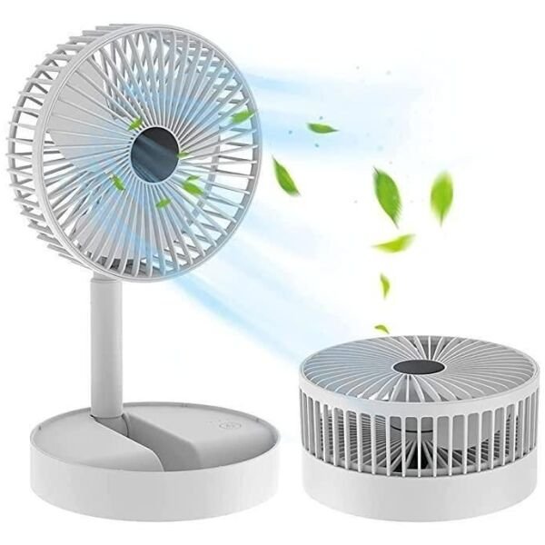 Powerful Rechargeable Table Fan