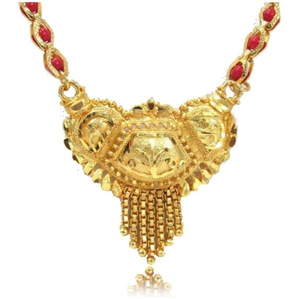 Pretty Gold Plated Mangalsutra - Image 2