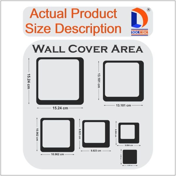 3D Acrylic Mirror Wall Sticker Decoration - Image 3