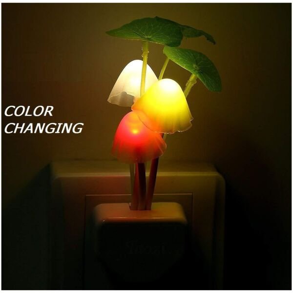 Mushroom Lamp Automatic Sensor Light Multi-Color Changing Best Night Avatar LED Bulbs - Image 2