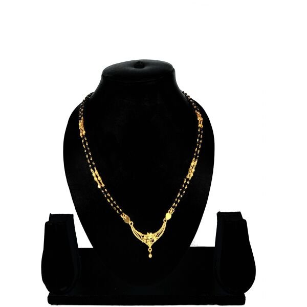 Elegant Gold Plated Mangalsutra - Image 3