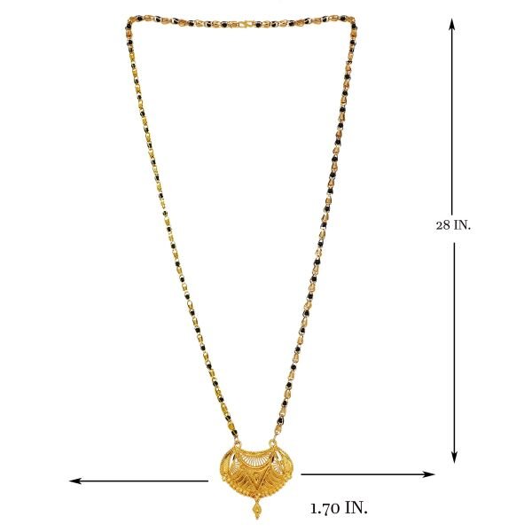 Elegant Gold Plated Mangalsutra - Image 2