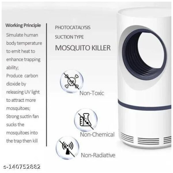 Electronic LED Mosquito Killer Machine Trap Lamp With USB - Image 2