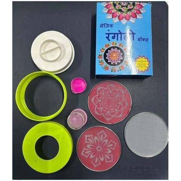 Rangoli Making Kit Includes Magic Tool