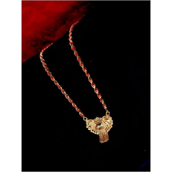 Trendy Gold Plated Mangalsutra