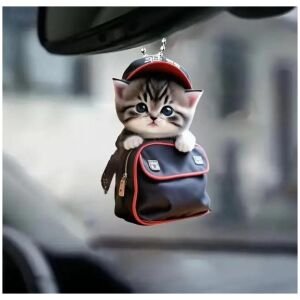 Acrylic Magic Kitten Decor Pendant Set