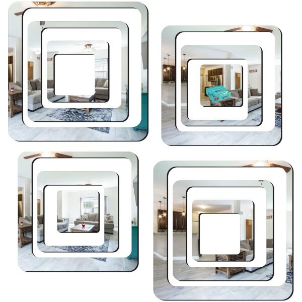 3D Acrylic Mirror Wall Sticker Decoration - Image 2