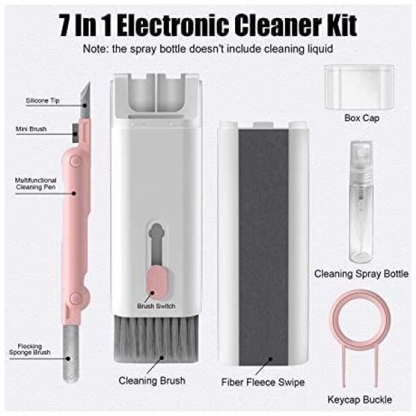 7-in-1 Electronics Cleaner Kit Keyboard Cleaner kit, Portable Multifunctional Cleaning Tools - Image 4
