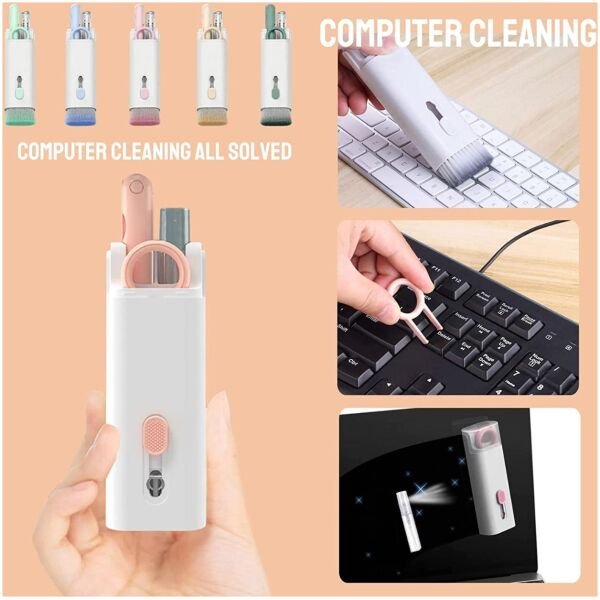 7-in-1 Electronics Cleaner Kit Keyboard Cleaner kit, Portable Multifunctional Cleaning Tools - Image 2