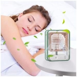 Rechargeable Battery Operated Mini USB Fan With Mist Water Spray