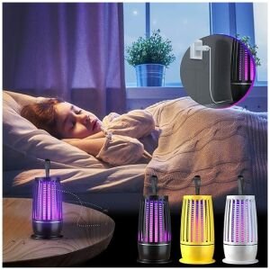 LED Mosquito Killer Lamp Electronic Bug Zapper Flies Catcher Eco Friendly