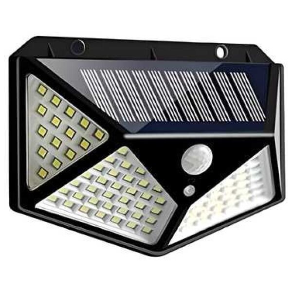 Latest Solar Lights for Garden 100 LED Motion Sensor Security Lamp for Home,Outdoors Pathways | Bright Solar Wireless Security Motion Sensor 100 Led Night Light (100 LED) - Image 2