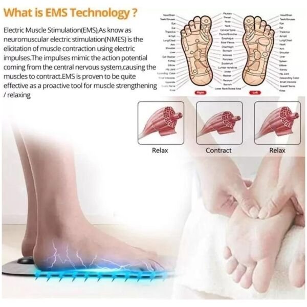 7-in-1 Electronics Cleaner Kit KeFoot Massager Feet Massage Machine ,Electronic Muscle Stimulator Massage Mat USB Rechargeable Massager (Black)yboard Cleaner kit, Portable Multifunctional Cleaning Tools (Copy) - Image 2
