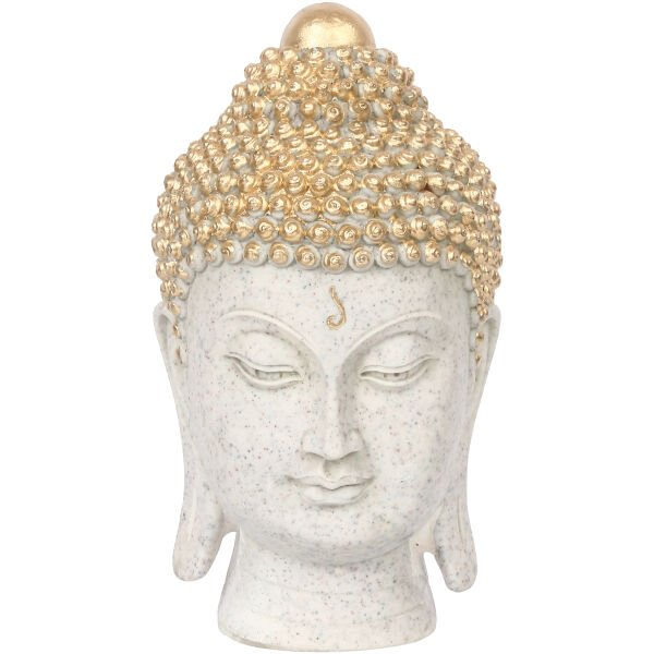 CraftIndia Decorative Buddha Head Polyresin Showpiece - Image 2